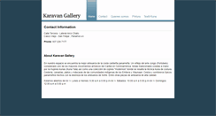 Desktop Screenshot of karavan-gallery.com